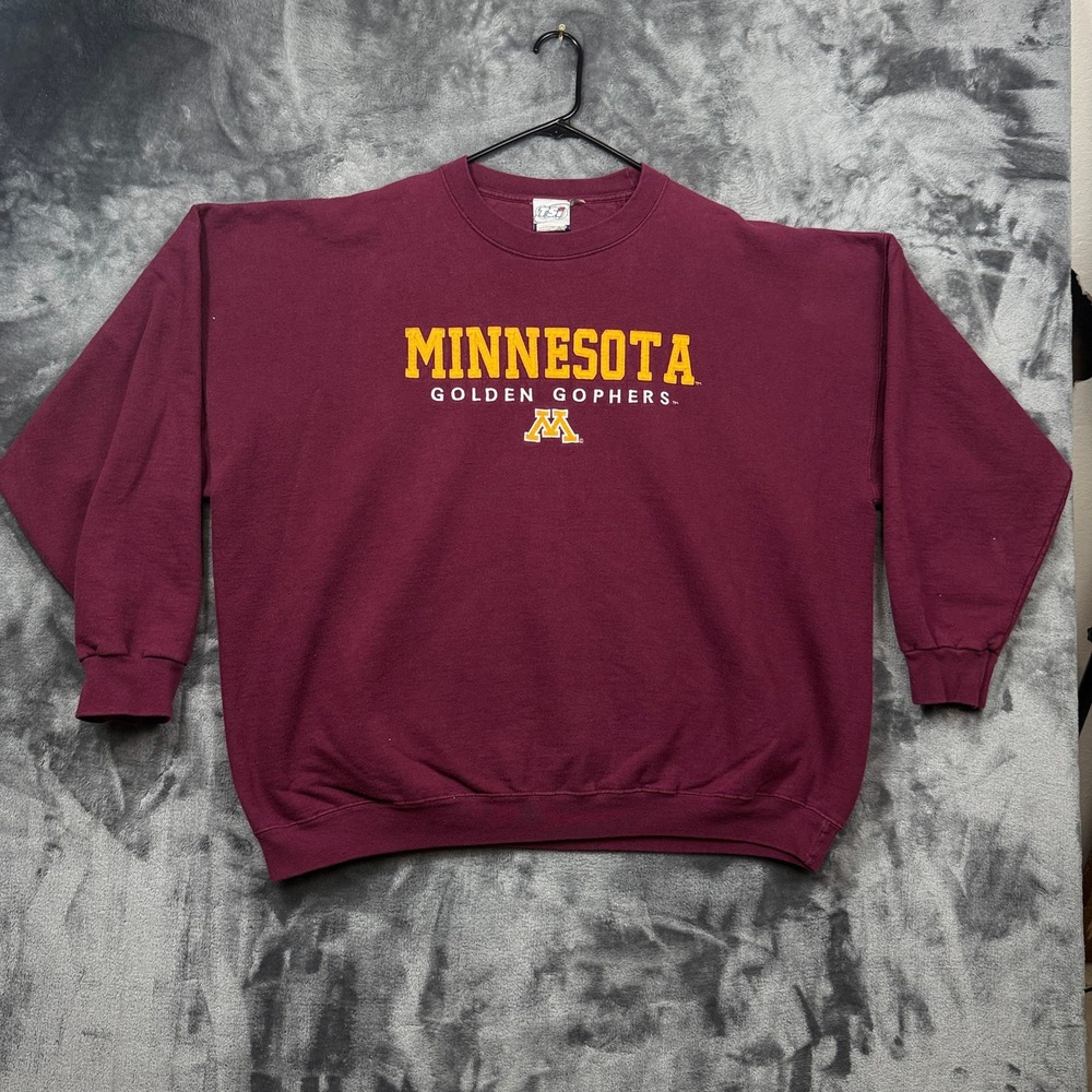 TSI Sportswear Minnesota Golden Gophers Sweatshirt Adult 2XL Maroon Pullover